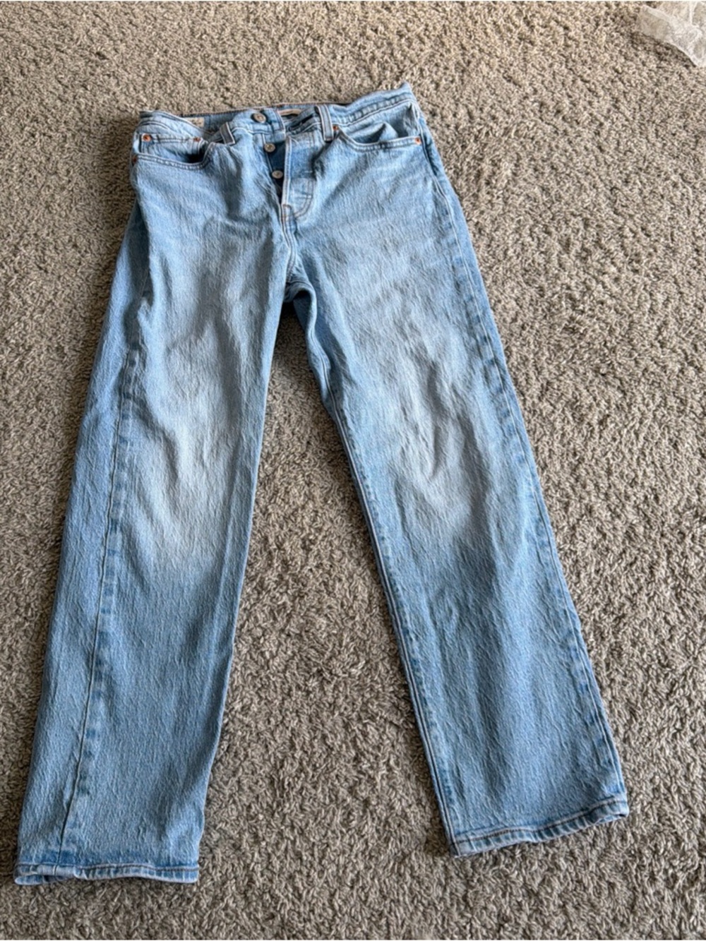 Levi's Light Blue Straight-Leg Women's Jeans